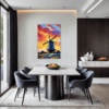 Rustic Countryside Windmill Dining Room Demo