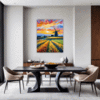 Rustic Countryside Windmill Dining Room Demo