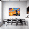 Rustic Countryside Windmill Dining Room Demo
