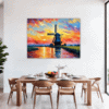 Rustic Countryside Windmill Dining Room Demo