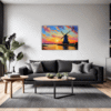 Rustic Countryside Windmill Living Room Demo