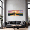 Rustic Countryside Windmill Living Room Demo