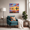 Rustic Countryside Windmill Living Room Demo