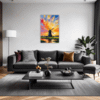 Rustic Countryside Windmill Living Room Demo