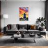 Rustic Countryside Windmill Living Room Demo