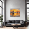 Sailboat Sunset Living Room Demo