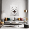 Samoyed Joy Artwork Living Room Demo