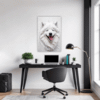 Samoyed Joy Artwork Office Demo