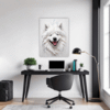 Samoyed Joy Artwork Office Demo