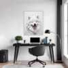 Samoyed Joy Artwork Office Demo