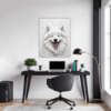 Samoyed Joy Artwork Office Demo