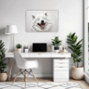 Samoyed Joy Artwork Office Demo