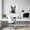 Scottie Dog Illustration Office Demo