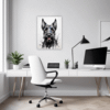 Scottie Dog Illustration Office Demo
