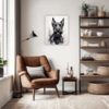 Scottie Dog Illustration Office Demo