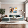 Sea Breeze Surfer Living Room Demo