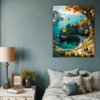 Seaside Cliff Picnic Bedroom Demo