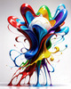 Serene Abstract Color Exploration Color Field Canvas Art