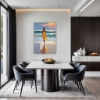 Serene Beach Sunset Dining Room Demo