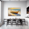 Serene Beach Sunset Dining Room Demo