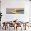Serene Beach Sunset Dining Room Demo