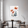 Serene Blooming Poppies Dining Room Demo