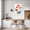 Serene Blooming Poppies Kitchen Demo