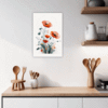 Serene Blooming Poppies Kitchen Demo