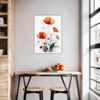 Serene Blooming Poppies Kitchen Demo