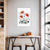 Serene Blooming Poppies Kitchen Demo