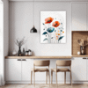 Serene Blooming Poppies Kitchen Demo