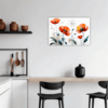 Serene Blooming Poppies Kitchen Demo