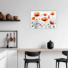 Serene Blooming Poppies Kitchen Demo