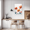 Serene Blooming Poppies Kitchen Demo