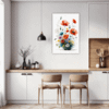 Serene Blooming Poppies Kitchen Demo