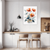 Serene Blooming Poppies Kitchen Demo