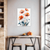 Serene Blooming Poppies Kitchen Demo