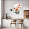 Serene Blooming Poppies Kitchen Demo