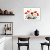 Serene Blooming Poppies Kitchen Demo