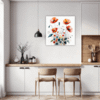 Serene Blooming Poppies Kitchen Demo