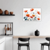 Serene Blooming Poppies Kitchen Demo