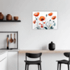 Serene Blooming Poppies Kitchen Demo