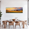 Serene Countryside Sunset Dining Room Demo
