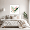 Serene Motion Art Bedroom Demo