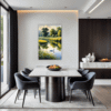Serene Swans Pond Dining Room Demo