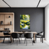 Serene Swans Pond Dining Room Demo