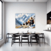 Serene Yak Mountains Dining Room Demo