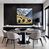 Serene Yak Mountains Dining Room Demo