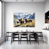 Serene Yak Mountains Dining Room Demo