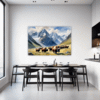 Serene Yak Mountains Dining Room Demo